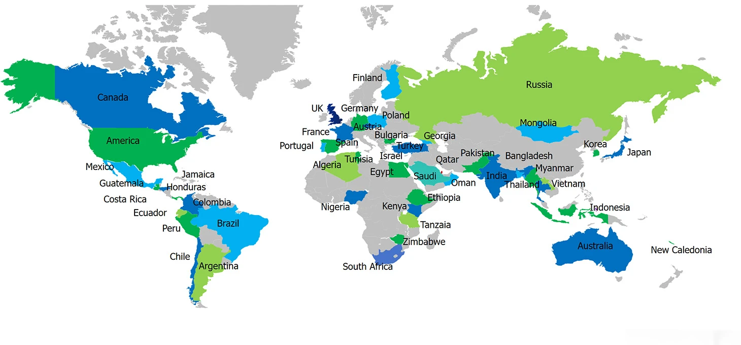 Worldwide Installation